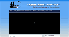 Desktop Screenshot of northwoodslandtrust.org